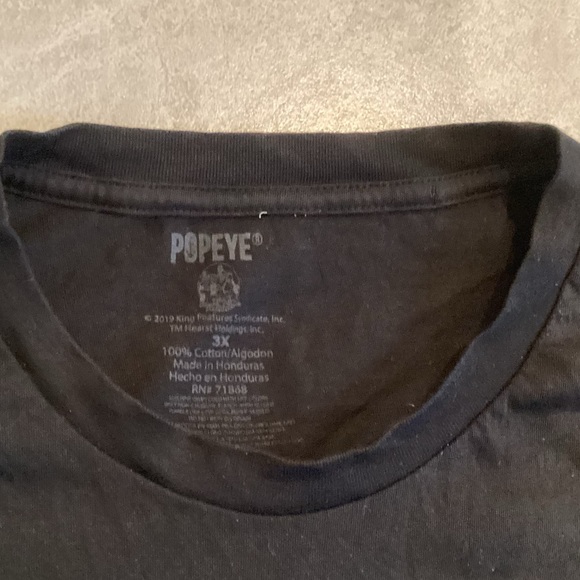 Popeye Beast Mode, T-shirt - Picture 3 of 3